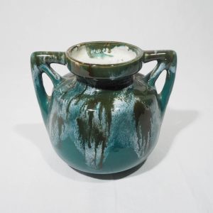 vase-céramique-vert-et-bleu-fondus-avec-deux-anses