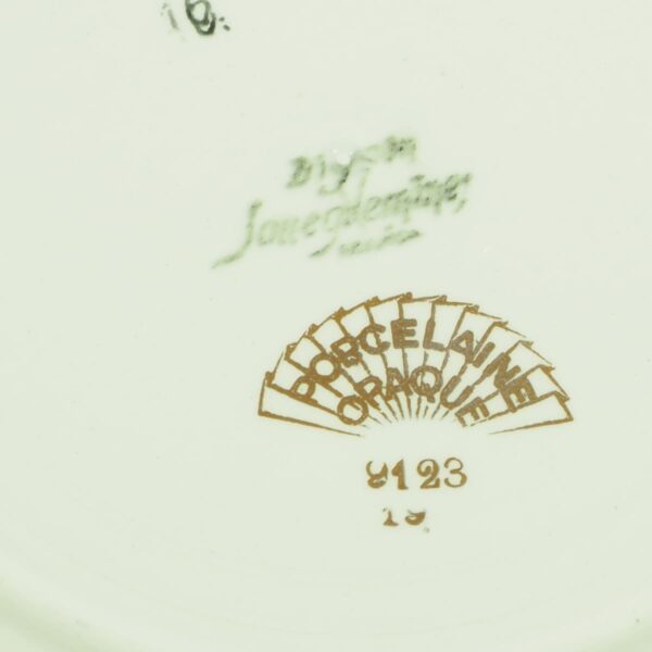 Lot-6-assittes-creuses-porcelaine-opaque-Digoin-Sarreguemines