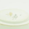 auciere-porcelaine-opaque-Digoin-Sarreguemines-fleurs-roses-bleues-lisere-dore-forme-decagonale-marque-vue-de-pres